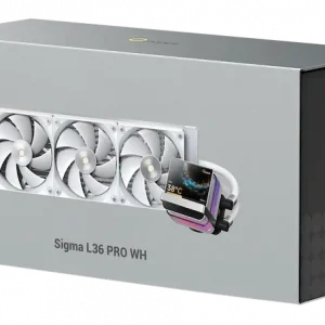 Tản nhiệt nước AIO Ocypus Sigma L36 PRO WH ( LCD 3.5 inch, ARGB)