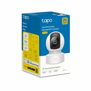 Camera AI WiFi TP-Link Tapo C232 3K 5MP (Quay quét, Xoay 360, Đàm Thoại, Night Vision, Cảnh Báo, Còi Báo, Đèn Cảnh Báo)