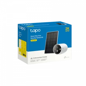 Camera WiFi TP-Link Tapo C425 KIT 2K Thông Minh (Night Vision, Ngoài Trời, Cảnh Báo, Pin Năng lượng mặt trời)