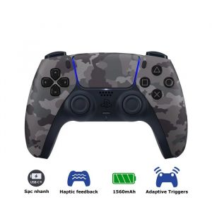 Tay Cầm Không Dây Sony DualSense Grey Camo CFI-ZCT1G 06