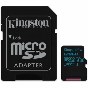 Thẻ Nhớ Kingston Canvas Go 128GB MicroSD – SDCG2/128GB (Lý tưởng cho Camera hành động, Flycam và Dashcam)