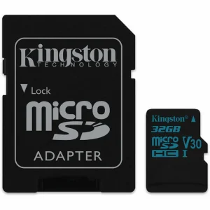 Thẻ Nhớ Kingston Canvas Go 32GB MicroSD – SDCG2/32GB (Lý tưởng cho Camera hành động, Flycam và Dashcam)