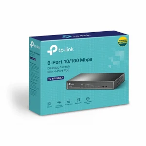 Switch TP-Link TL-SF1008LP (8 Cổng 10/100Mbps, 4-Cổng PoE, Desktop Switch)