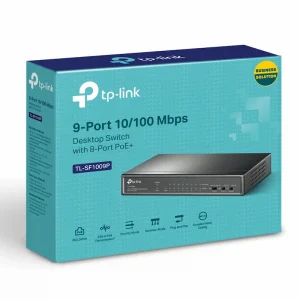Switch TP-Link TL-SF1009P (9 Cổng 10/100Mbps, 8 Cổng PoE+, Desktop Switch)