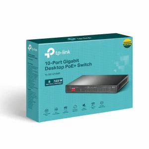 Switch TP-Link TL-SG1210MP (10-Port Gigabit, 8-Port PoE+, Desktop Switch)