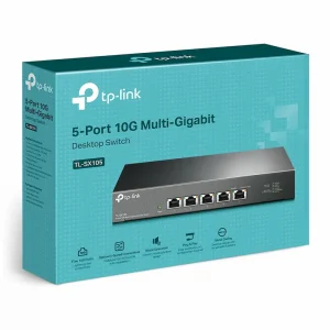 Switch TP-Link TL-SX105 (5 Cổng 10G, Desktop Switch)