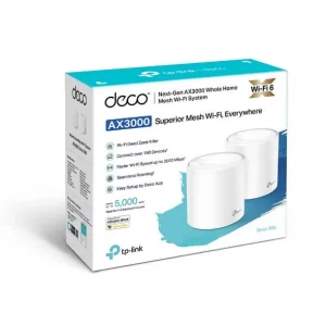 Wi-Fi 6 Tp-Link Deco X60 2-Pack – AX3000 Whole Home Mesh Wi-Fi 6 System
