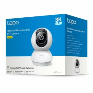 Camera AI WiFi TP-Link Tapo C230 3K 5MP (Quay quét, Xoay 360, Đàm Thoại, Night Vision, Cảnh Báo, Còi Báo, Đèn Cảnh Báo)