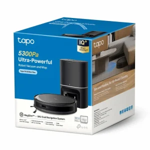 Robot Hút Bụi – Lau Nhà + Dock Tự Động Đổ Rác Thông Minh TP-Link Tapo RV20 Max PLUS