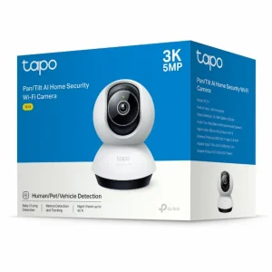 Camera AI WiFi TP-Link Tapo TC74 3K 5MP (Quay quét, Xoay 360, Đàm Thoại, Night Vision, Cảnh Báo)
