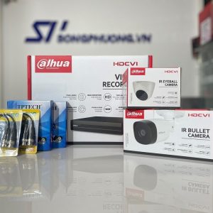 Trọn bộ 2 Camera HDCVI 2MP