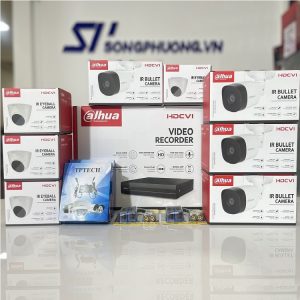 Trọn bộ 8 Camera HDCVI 2MP