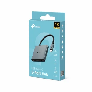 Hub Chuyển Đổi TypeC 3in1 TP-Link UH3020C (1x HDMI 4K@60Hz, 1x Sạc nhanh PD 100W và 1x USB-A)