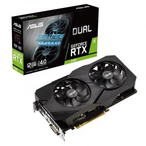VGA ASUS Dual GeForce RTX 2060 EVO 12GB GDDR6 (DUAL-RTX2060-12G-EVO)