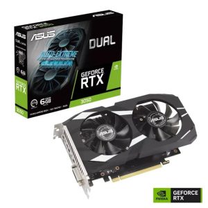VGA ASUS Dual GeForce RTX 3050 6GB GDDR6