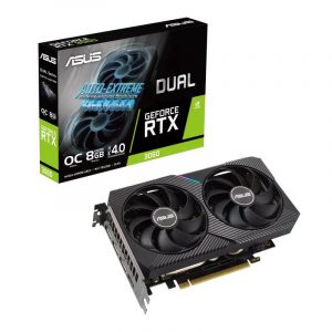 VGA ASUS Dual GeForce RTX 3060 OC Edition 8G GDDR6 (DUAL-RTX3060-O8G)