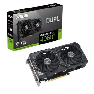 VGA ASUS Dual GeForce RTX 4060 Ti 8GB GDDR6 (DUAL-RTX4060TI-8G)