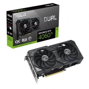 VGA ASUS Dual GeForce RTX 4060 Ti OC Edition 8GB GDDR6 (DUAL-RTX4060TI-O8G)