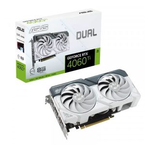 VGA ASUS Dual GeForce RTX 4060 Ti White Edition 8GB GDDR6