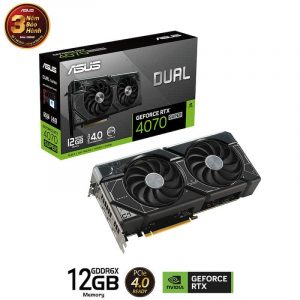 VGA Asus DUAL RTX 4070 Super 12G GDDR6X (DUAL-RTX4070S-12G)