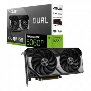 VGA ASUS Dual GeForce RTX 5060 Ti 16GB OC Edition (DUAL-RTX5060TI-O16G)