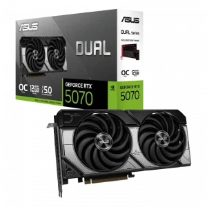VGA ASUS Dual GeForce RTX 5070 12GB GDDR7 OC Edition (DUAL-RTX5070-O12G)