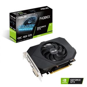 VGA ASUS PHOENIX GEFORCE GTX 1650 OC EDITION 4GB GDDR6 (PH-GTX1650-O4GD6-P)