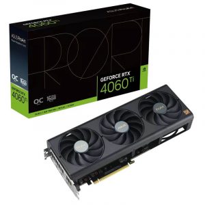 VGA ASUS ProArt GeForce RTX 4060 Ti OC edition 16GB GDDR6
