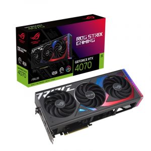 VGA ASUS ROG Strix GeForce RTX 4070 12GB GDDR6X (ROG-STRIX-RTX4070-12G-GAMING)