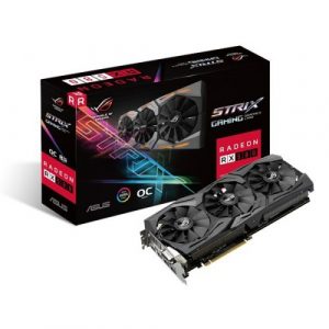 VGA ASUS ROG STRIX RX 580 OC 8G GAMING GDDR5 (ROG-STRIX-RX580-O8G-GAMING)