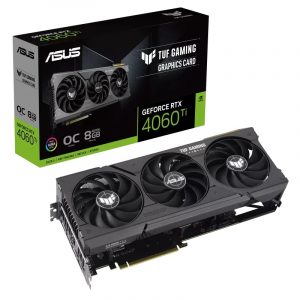 VGA ASUS TUF Gaming GeForce RTX 4060 Ti 8GB GDDR6 OC (TUF-RTX4060TI-O8G-GAMING)