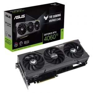 VGA ASUS TUF Gaming GeForce RTX 4060 Ti 8GB GDDR6 (TUF-RTX4060TI-8G-GAMING)