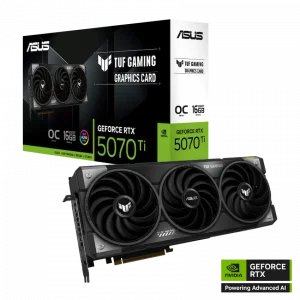 VGA ASUS TUF Gaming GeForce RTX 5070 Ti 16GB GDDR7 OC Edition (TUF-RTX5070TI-O16G-GAMING)