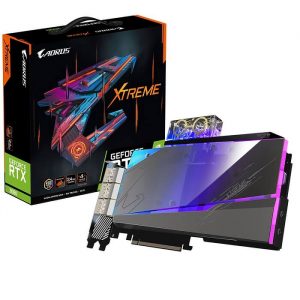 VGA GIGABYTE AORUS GEFORCE RTX 3090 XTREME WATERFORCE WB 24G (GV-N3090AORUSX WB-24GD)