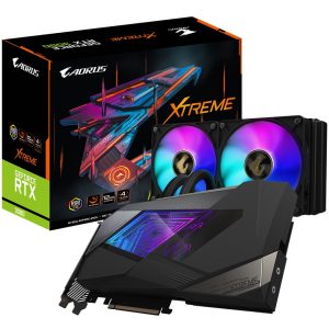VGA GIGABYTE AORUS Geforce RTX 3080 Xtreme Waterforce 12G (GV- N3080AORUSX W-12GD)