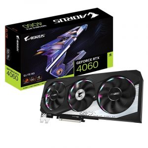 VGA Gigabyte AORUS GeForce RTX 4060 ELITE 8G – GV-N406AORUS E-8GD