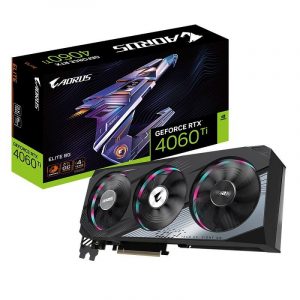 VGA Gigabyte AORUS GeForce RTX 4060 Ti ELITE 8G – GV-N406TAORUS E-8GD
