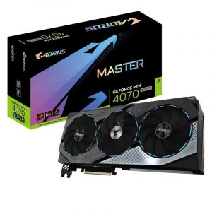 VGA Gigabyte AORUS GeForce RTX 4070 SUPER MASTER 12G (GV-N407SAORUS M-12GD)