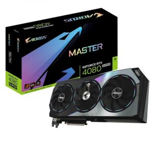 VGA Gigabyte AORUS GeForce RTX 4080 SUPER MASTER 16G (GV-N408SAORUS M-16GD)