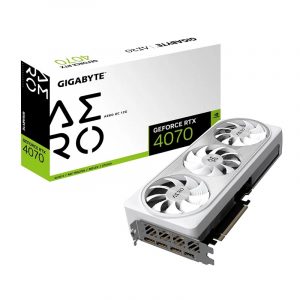 VGA Gigabyte GeForce RTX 4070 AERO OC 12G (GV-N4070AERO OC-12GD)