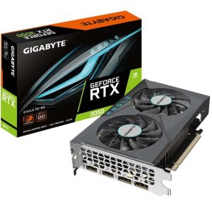 VGA Gigabyte GeForce RTX 3050 EAGLE OC 6G (GV-N3050EAGLE OC-6GD)
