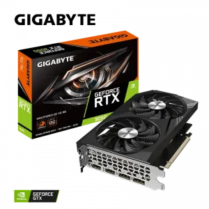 VGA Gigabyte GeForce RTX 3050 WINDFORCE OC V2 8G (GV-N3050WF2OCV2-8GD)