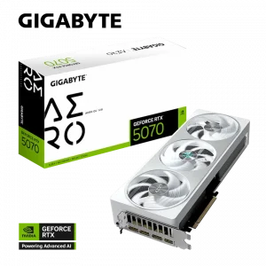 VGA Gigabyte GeForce RTX 5070 AERO OC 12G (GV-N5070AERO OC-12GD)