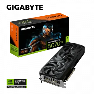 VGA Gigabyte GeForce RTX 5070 Ti WINDFORCE OC SFF 16G (GV-N507TWF3OC-16GD)