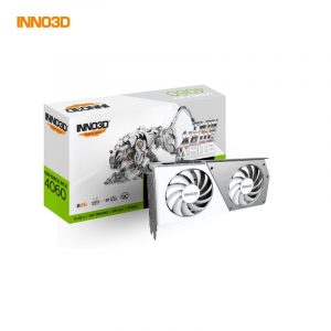 VGA INNO3D GeForce RTX 4060 Twin X2 OC WHITE 8GB GDDR6