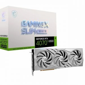 VGA MSI GeForce RTX 4070 Ti SUPER 16G GAMING X SLIM WHITE