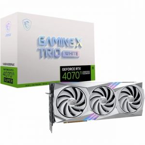 VGA MSI GeForce RTX 4070 Ti SUPER 16G GAMING X TRIO WHITE