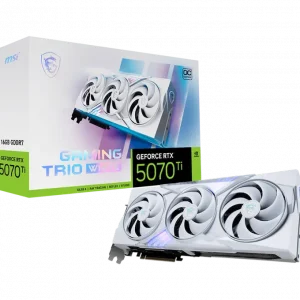 VGA MSI GeForce RTX 5070 Ti 16G GAMING TRIO OC WHITE