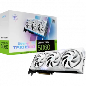 VGA MSI GeForce RTX 5060 8G GAMING TRIO OC WHITE GDDR7