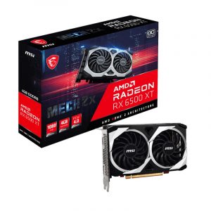 VGA MSI Radeon RX 6500 XT MECH 2X 4G OC